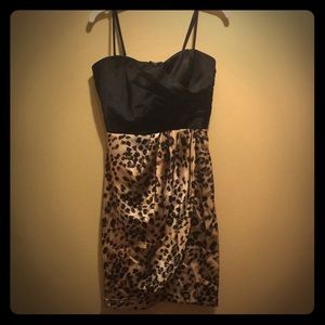 Flirty cheetah print dress